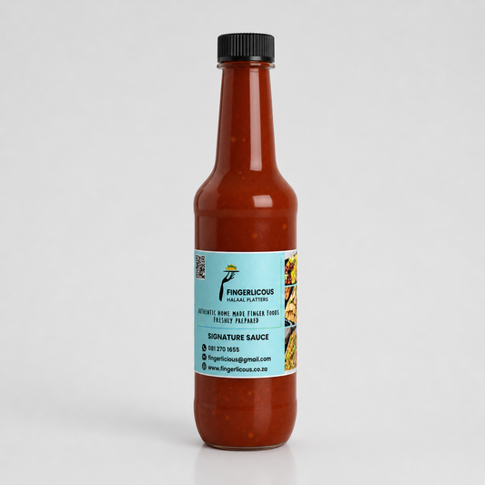 Fingerlicous Fiery Fusion Sauce 250ml