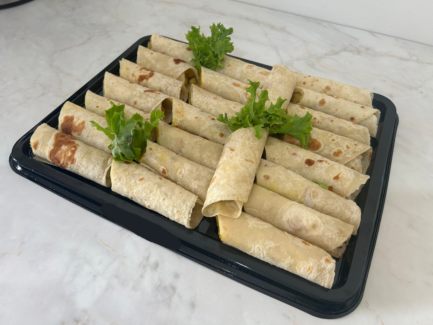 Veg Roti Wrap Platter