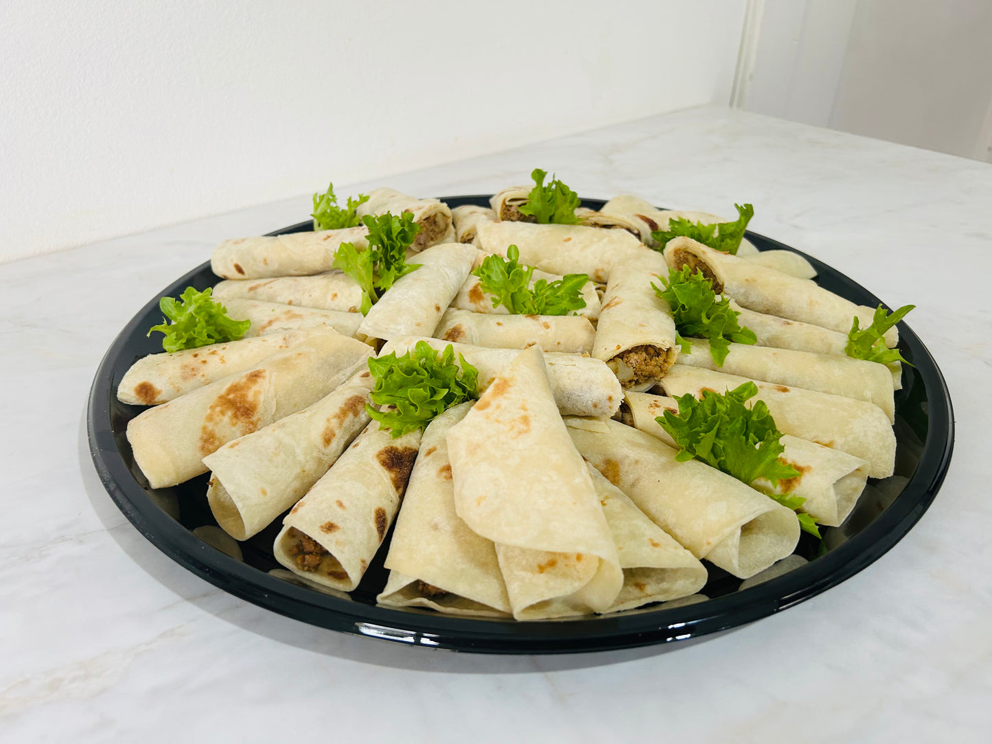 Veg Roti Wrap Platter