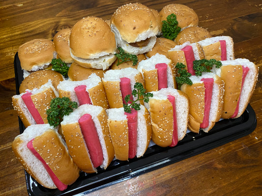 Mini Burger & Hotdog Platter