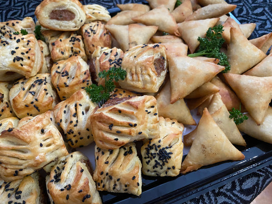 Samoosa & Sausage Roll Platter